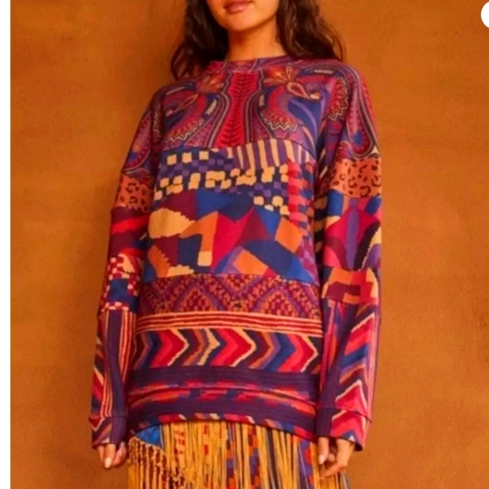 Aztec Tunic Sweater